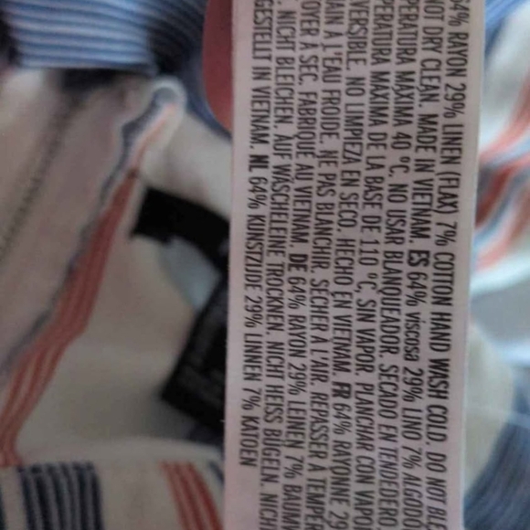 💲⬇️Striped Jumpsuit with Open Bow Detail And Zip Back - Picture 7 of 8